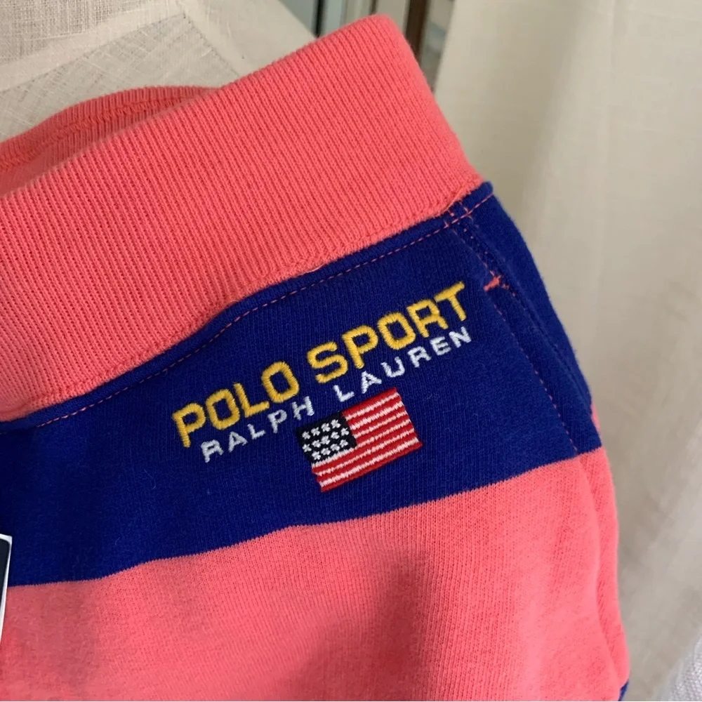 Ralph Lauren Stripe Shorts Sweatpants - Picture 3 of 10